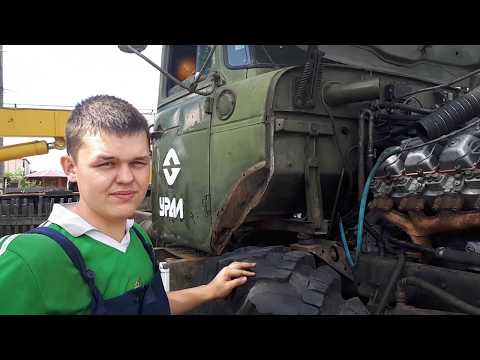 Видео: Запуск  Урал/URAL 4320  после 4х месяцев труда и терпенья