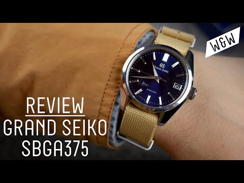 Видео: Повседневные часы Grand Seiko | SBGA375 Spring Drive | Обзор