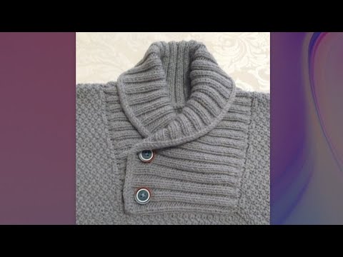 Видео: Обвязка шалевого воротника полым шнуром.