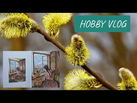 Видео: HOBBY VLOG 04.25/ И снова здравствуйте))) /Новые раскраски / Законченные иллюстрации