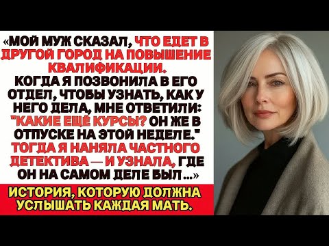 Видео: Муж сказал что едет на какие-то курсы за счёт работы Но когда я решила позвонить и узнать как он там