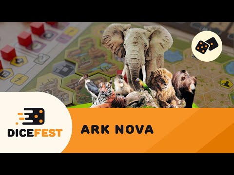Видео: Играем в Ark nova! Строим зоопарк, трогаем змею, гладим льва!