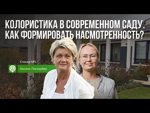 Видео: Колористика в современном саду. Как формировать насмотренность?