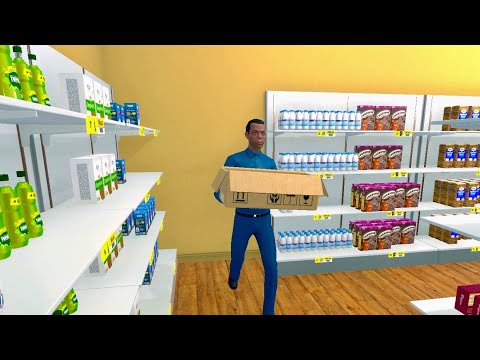 Видео: АСМР НОВЫЙ РАБОТНИК В МОЕМ МАГАЗИНЕ - Supermarket Simulator