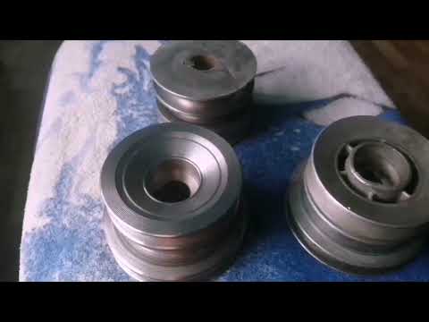 Видео: Новый металлический шкив для Мотоблока Нева.
