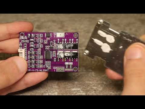 Видео: BMS для Натрий-Ионных аккумуляторов 4S 20A