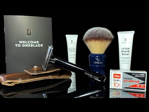 Видео: 💈 OneBlade Hybrid - Интересное и очень приятное бритьё. Помазок Epsilon (Gifts & Care)