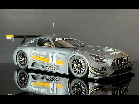 Видео: [Полное строительство] Сделать его Mercedes-AMG GT3 1/24 Full Build (Tamiya)