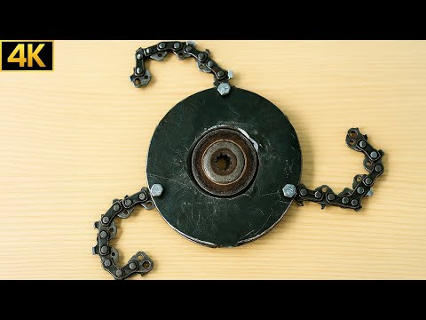 Видео: Миллионы людей не знают, как воплотить эту идею! Косит все виды травы | LD-DIY