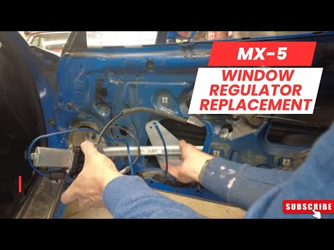 Видео: Как заменить стеклоподъемник Mazda MX-5 / Miata / Eunos Roadster ЛЕГКИЙ СПОСОБ