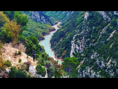 Видео: Лазурный берег франции на автомобиле часть 2 Вердонское ущелье-Экс ан Прованс