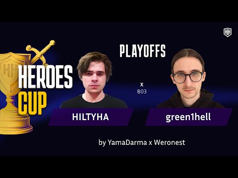 Видео: HEROES CUP| HILTYHA vs Green1hell| PLAY OFF – ТУРНИР НА 500 000 РУБЛЕЙ| Герои 3