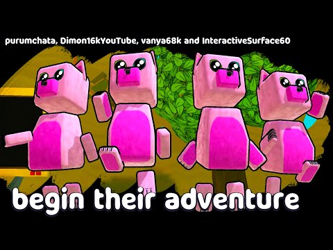 Видео: Коты Супер Мишки #219 Миссии и Баги Розовых Зомби котиков Super Bear Adventure на пурумчата