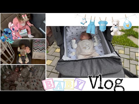 Видео: Vlog: Прогулка с реборном. Продаю Кэмерона?! Новый вещи. Молли пробует кисель.
