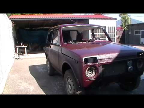 Видео: Восстановление  НИВЫ.  Перетяжка потолка