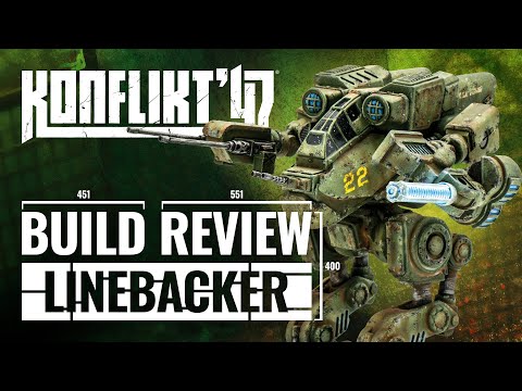 Видео: Обзор и сборка фигурки-ходока Konflikt '47 Linebacker | Новый набор Plastic Allies!