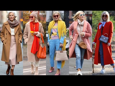 Видео: Натуральные женщины старше 50 60 70 лет / зимняя мода 2025