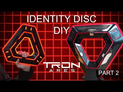 Видео: Создание светящегося идентификационного диска Ареса из «Трона» — 3D-печать и сборка (часть 2)