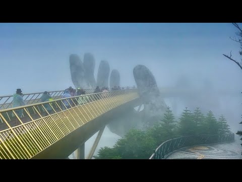 Видео: Горы Ба На. Канатная дорога в небо. Ba Na Hills. Мотостопом по Вьетнаму.