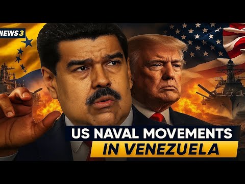 Видео: Глобальный шок: масштабные передвижения ВМС США вблизи Венесуэлы!