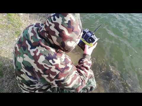 Видео: карповый кораблик! "бешенный!"