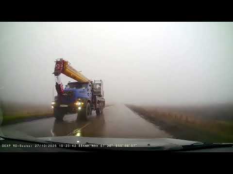 Видео: Участок дороги "Урал" - Сергиевск - Челно-Вершины.