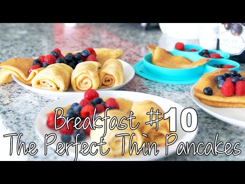Видео: ИДЕАЛЬНЫЕ ТОНКИЕ БЛИНЫ | РЕЦЕПТ,  ГОТОВКА | ЗАВТРАК | ASMR готовка #10