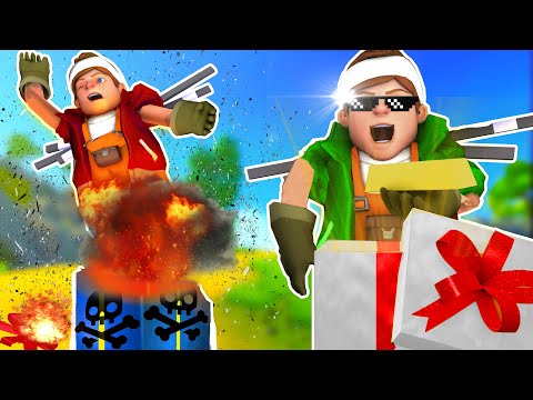 Видео: ЖЕСТКИЙ ТРОЛЛИНГ ПОДАРКАМИ в Scrap Mechanic