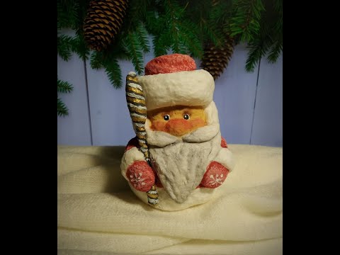 Видео: Наряжаем ёлочку / Мастер - класс / Дед Мороз / Игрушка из ваты / Готовимся к Новому году 🎄
