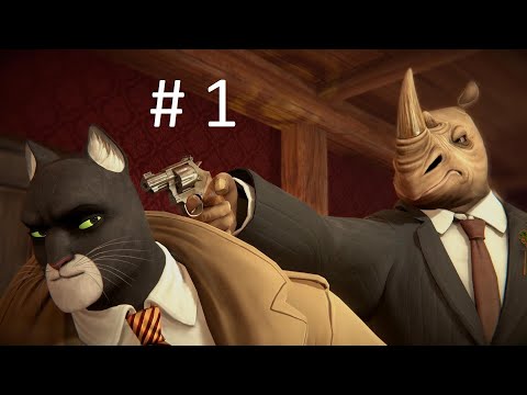 Видео: Прохождение Blacksad - Under the Skin Часть 1 Интерактивное кинцо. Кайфуши.