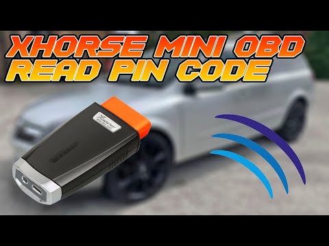Видео: Демонстрация чтения пинов OBD Xhorse Mini | Peugeot Partner 2013