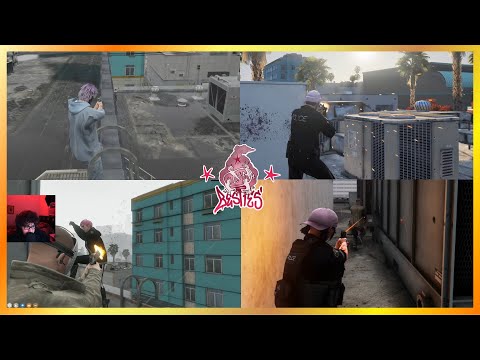 Видео: Лучшие друзья против 20+ полицейских в банке Bay City // 2-часовая задержка после захвата банковс...