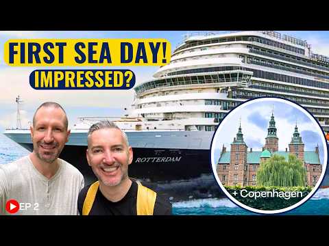 Видео: МОРСКОЙ ДЕНЬ в КОПЕНГАГЕН! Больше, чем ожидалось? MS Rotterdam, эпизод 2 #hollandamerica