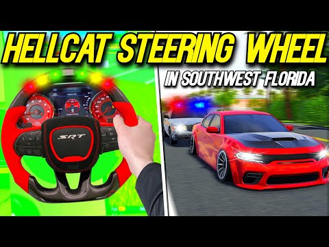 Видео: Вождение 1000-сильного HELLCAT с РУЛЕМ на юго-западе Флориды