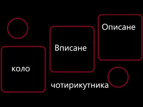 Видео: Центральні та вписані кути. Описане та вписане коло чотирикутника.