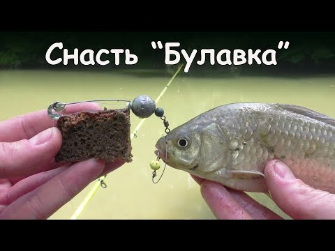 Видео: Ловлю КАРАСЕЙ на Снасть "БУЛАВКА" на ДИКОЙ РЕЧКЕ!!!