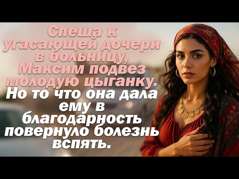 Видео: Спеша к угасающей дочери в больницу, таксист бесплатно подвез цыганку. Но увидев на заднем...