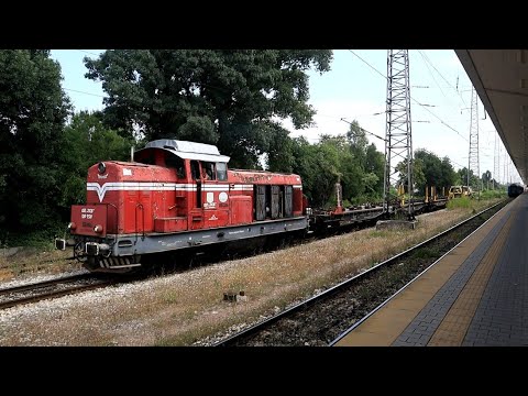 Видео: Три влакчета, отпрашващи по световно-неизвестния 14-ти коловоз на Централна ЖП гара София...