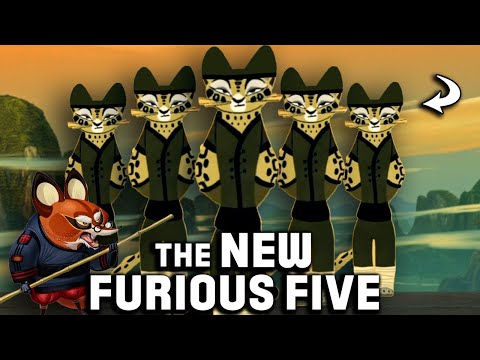 Видео: Кто входит в НОВУЮ Неистовую Пятёрку? | Объяснение Кунг-фу Панды