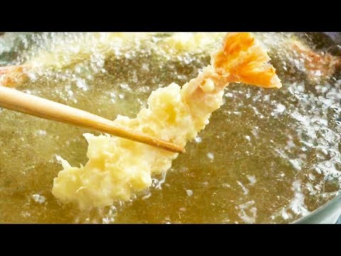 Видео: Коробка для риса Tempura - японская уличная еда