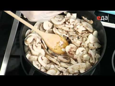 Видео: Суп-крем из свежих грибов - Рецепт (ТВ "Еда")