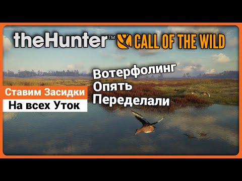 Видео: Организация засидок на уток в theHunter: Call of the Wild
