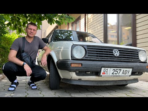 Видео: Михаил 18 лет ездит на Volkswagen Golf II 1987 года и не собирается продавать! 🤯