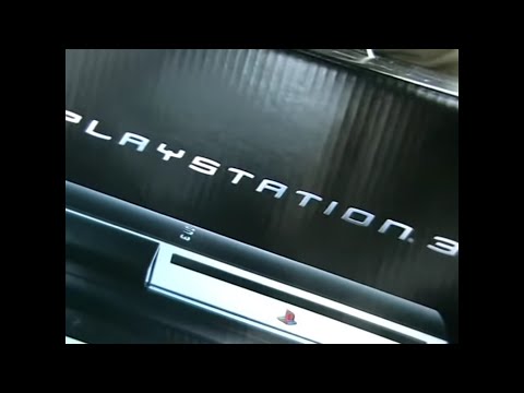 Видео: PlayStation 3 PS3 распаковка - 27.03.2007