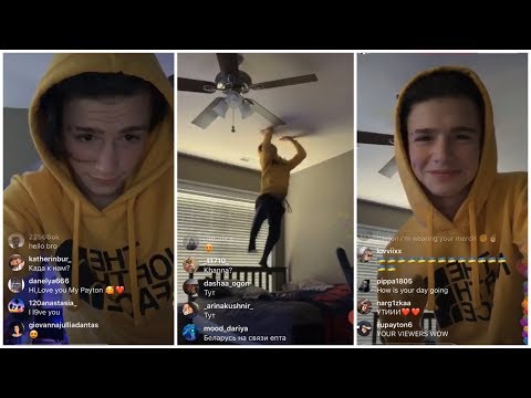 Видео: Прямой эфир Payton Moormeier в Инстаграмм | 10.01.20