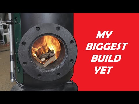 Видео: Ракетная печь на 500 фунтов