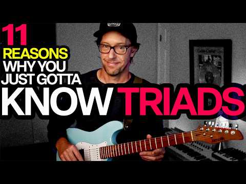 Видео: Гитара (почти) становится СЛИШКОМ ПРОСТОЙ, как только вы понимаете трезвучия