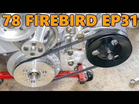 Видео: Замена двигателя 454: установка/фиксация гармонического балансира и аксессуары двигателя (78 Fire...