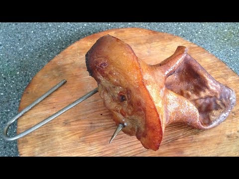 Видео: Супер рецепт копченые свинные уши