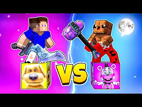 Видео: 😱 ГОВОРЯЩИЙ БЕН vs ХЭЛПИ: Эпичная БИТВА на ОДНОМ Блоке в Майнкрафт !